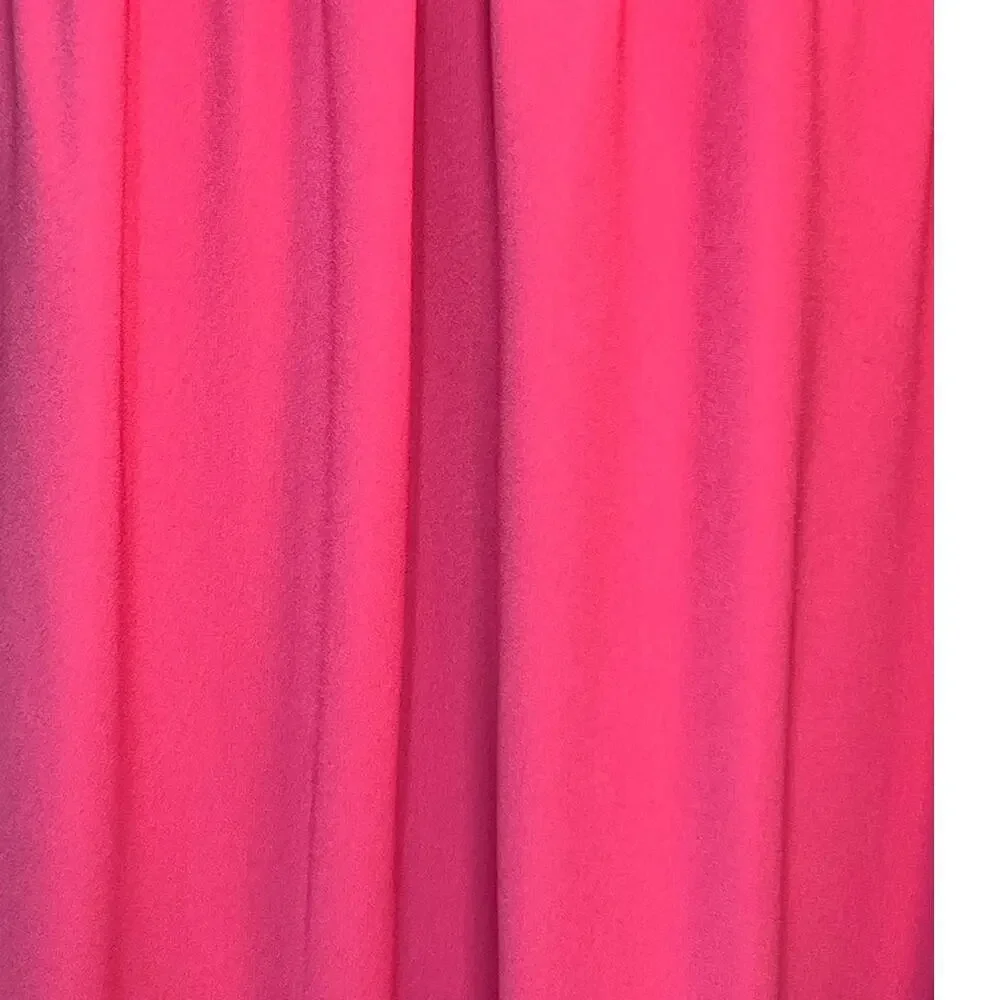 Trina Turk Hot Pink Off Shoulder Bell Sleeve Mini Dress Medium NWT MSRP $258 - Picture 7 of 12